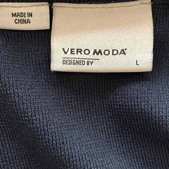 VERO MODA knit Summer sweater, Grace Ruffle, off the shoulder. Classic Elegant L - Picture 6 of 11